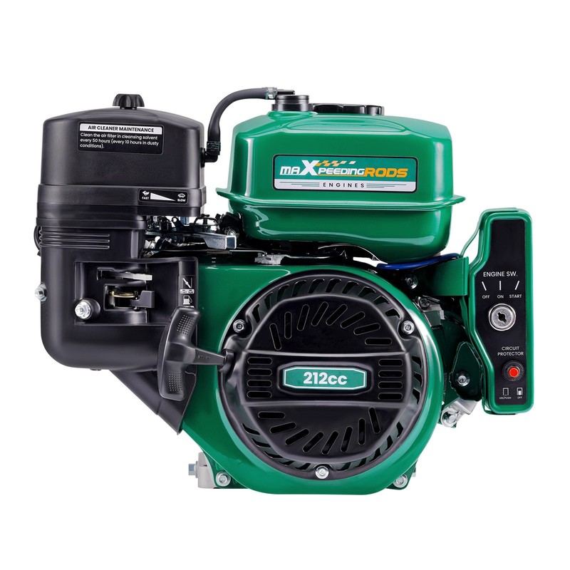 7HP 212cc Electric Start Horizontal Engine Motor Gas OHV 4-Stroke Go-Kart gallery