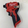 Milwaukee M12 Subcompact Brushless 1/4" Hex Impact Driver - Red/Black gallery