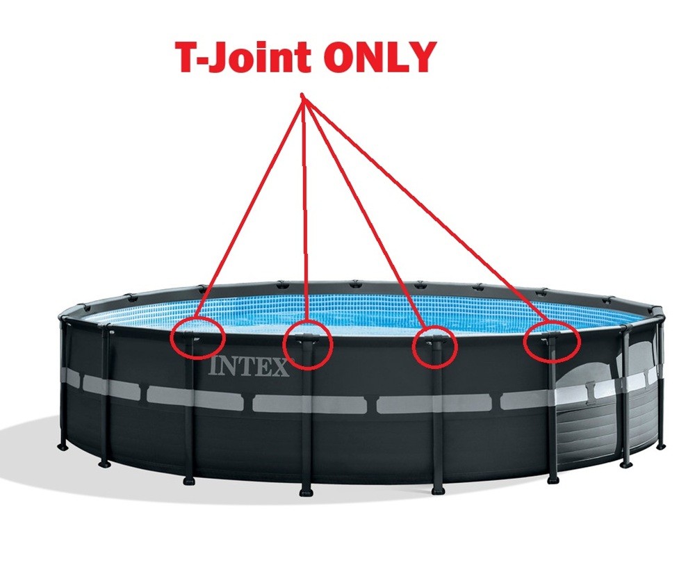 Replacement 12427B Intex TJoint For 15ft and Above Round Ultra XTR Frame Pool gallery