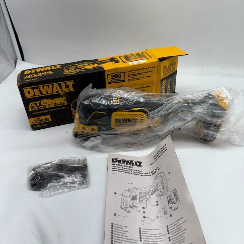 DeWalt DCS354B Atomic 20V MAX* Brushless Cordless Oscillating Multi-Tool gallery