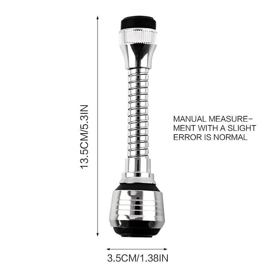 Kitchen Tap Head Water Saving Faucet Extender Sprayer Sink Spray Aerator Nozzle gallery