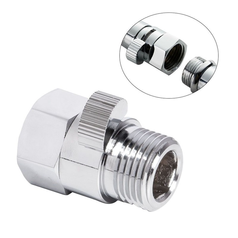 1-5Pcs G1/2" Flow Quick Control Shut OFF Valve Fit Shower Head Hand Water Saver gallery