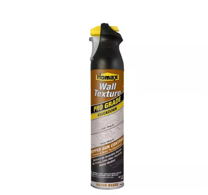 Homax Wall Texture Pro Grade KNOCKDOWN Water Based 25 oz #4565 gallery