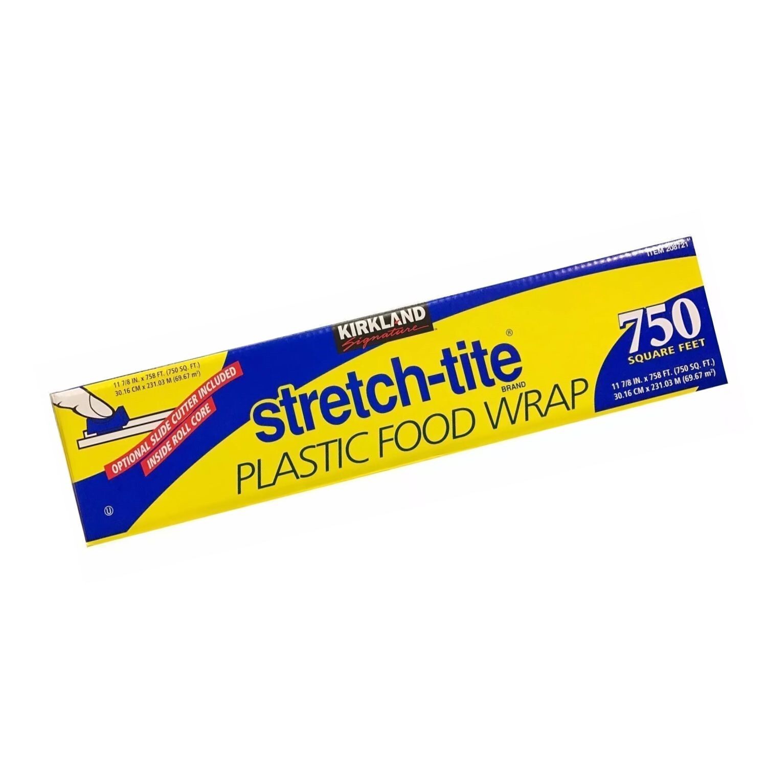Kirkland Signature Stretch Tite Plastic Food Wrap 11 7/8 Inch X 750 SQ. FT gallery