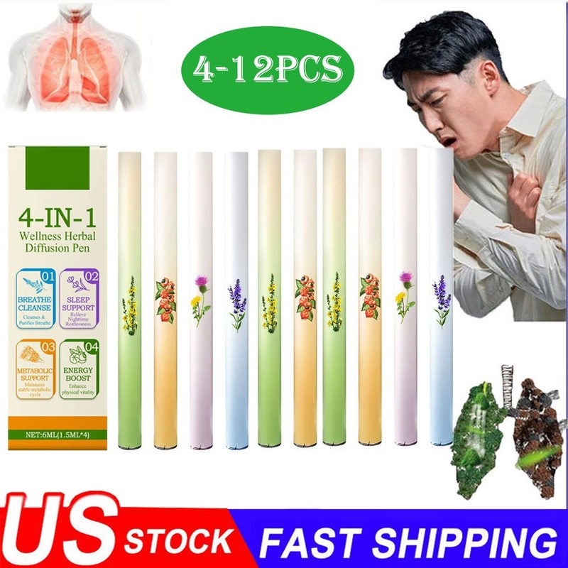 12PCS Natural Diffuser with Mint for Lung Health & Fresh Air 2026 NEW gallery