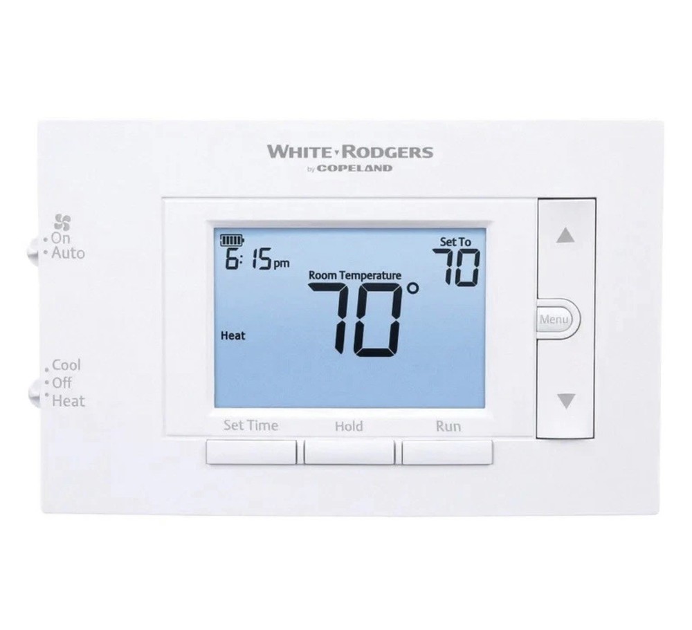 Copeland Emerson 1F83C-11PRGRASSERS Programmable Wall Thermostat 1 Heat 1 Cool