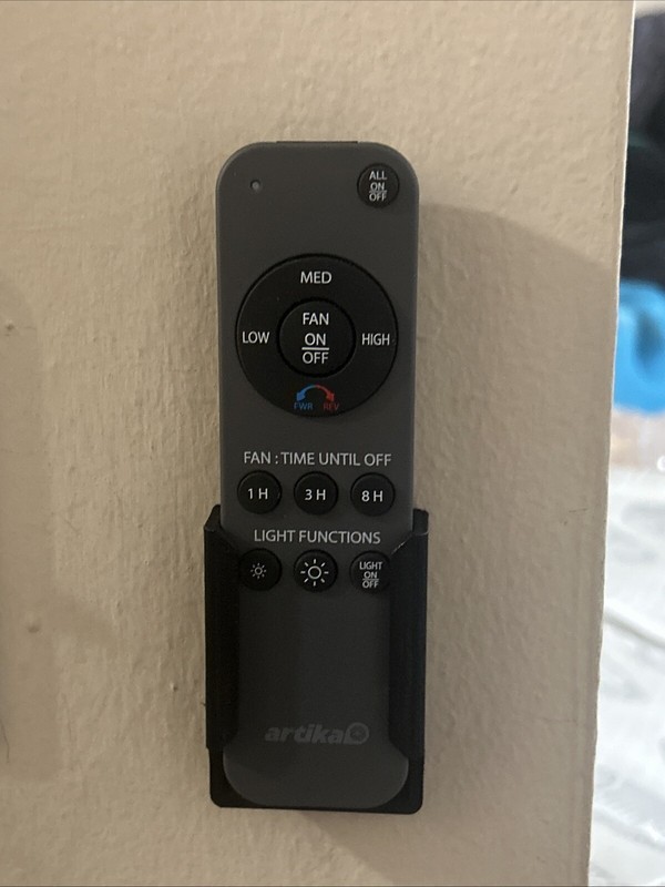 Remote Control Bracket Holder Mount Artika Edwin Ceiling Chandelier Fan Light gallery