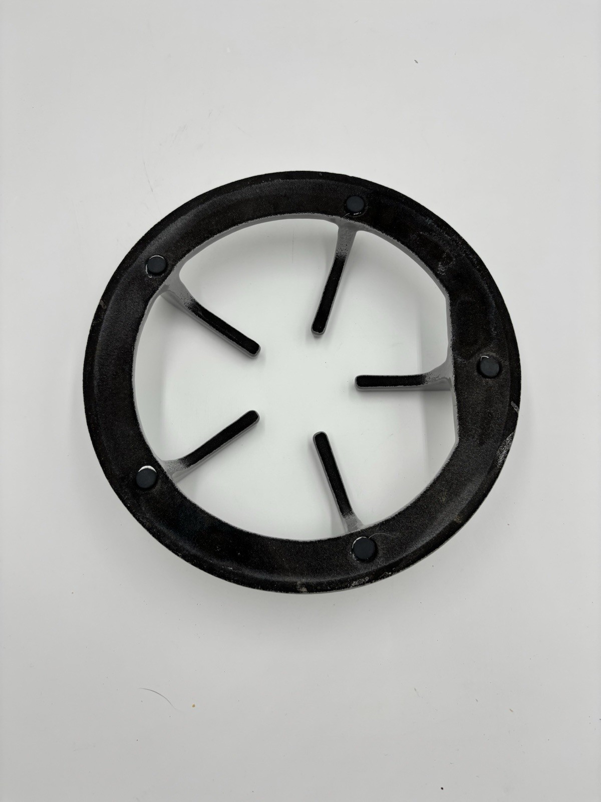 Burner Grate GAS COOKTOP BURNER GRAY Cast Iron Replacement Part Approx 7.5" gallery