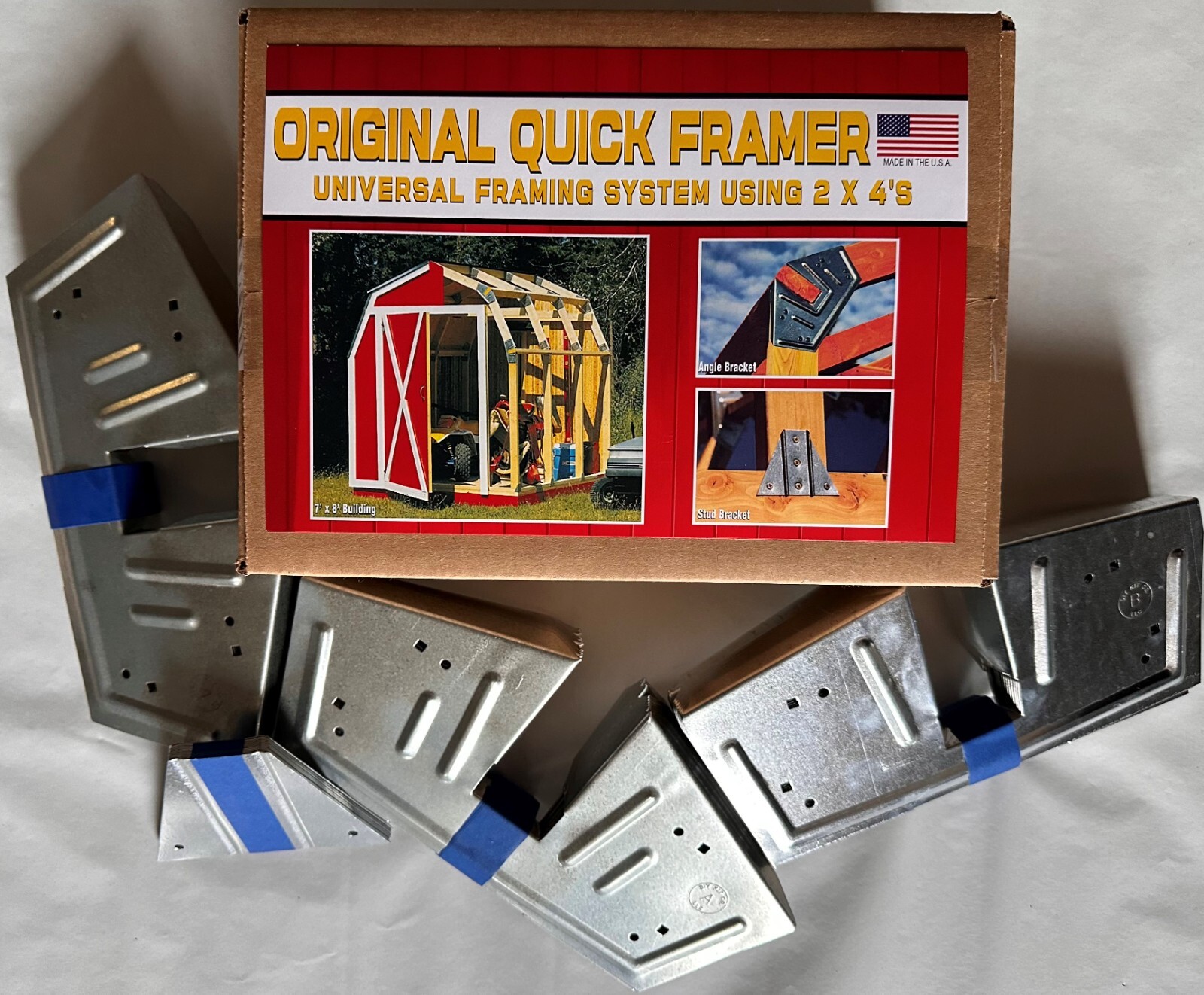 Storage Shed DIY The Original Quick Frame Shed Kit.Made in the USA.No angled cut gallery