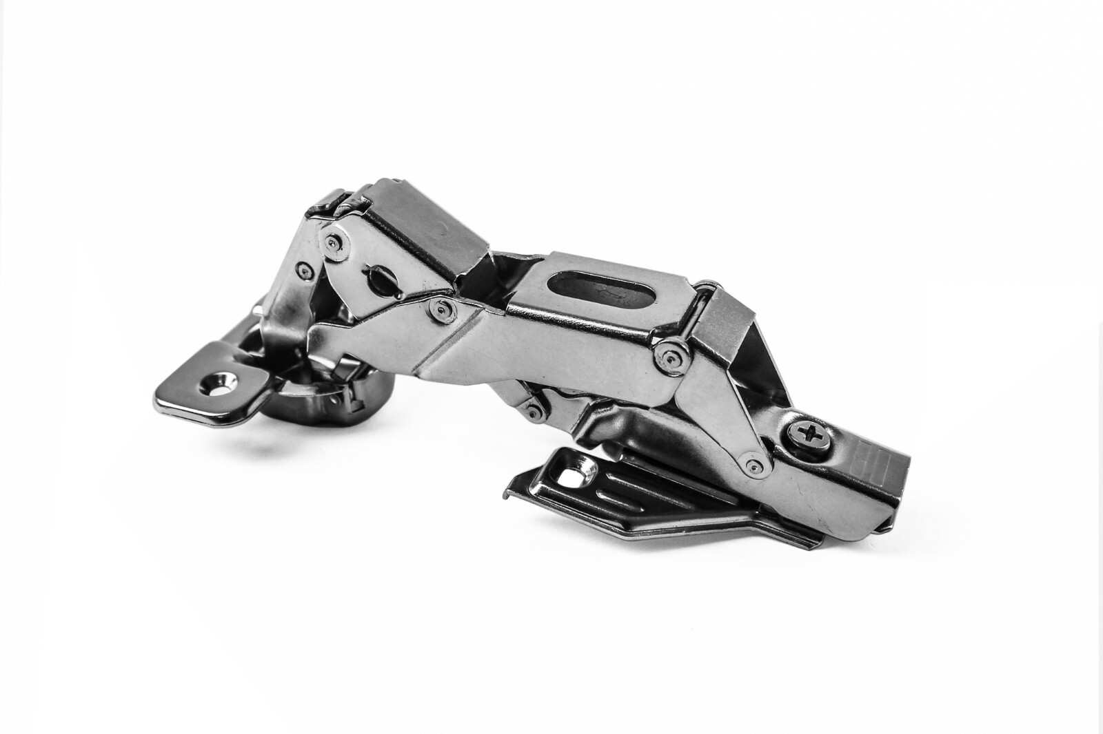 165 Degree Full Overlay Face Frame Concealed Cabinet Door Hinges with Screws gallery