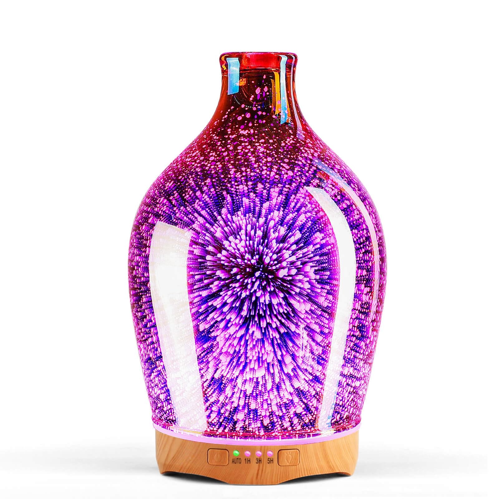 Porseme 280ml Essential Oil Diffuser 3D Glass Aromatherapy Ultrasonic Humidif... gallery
