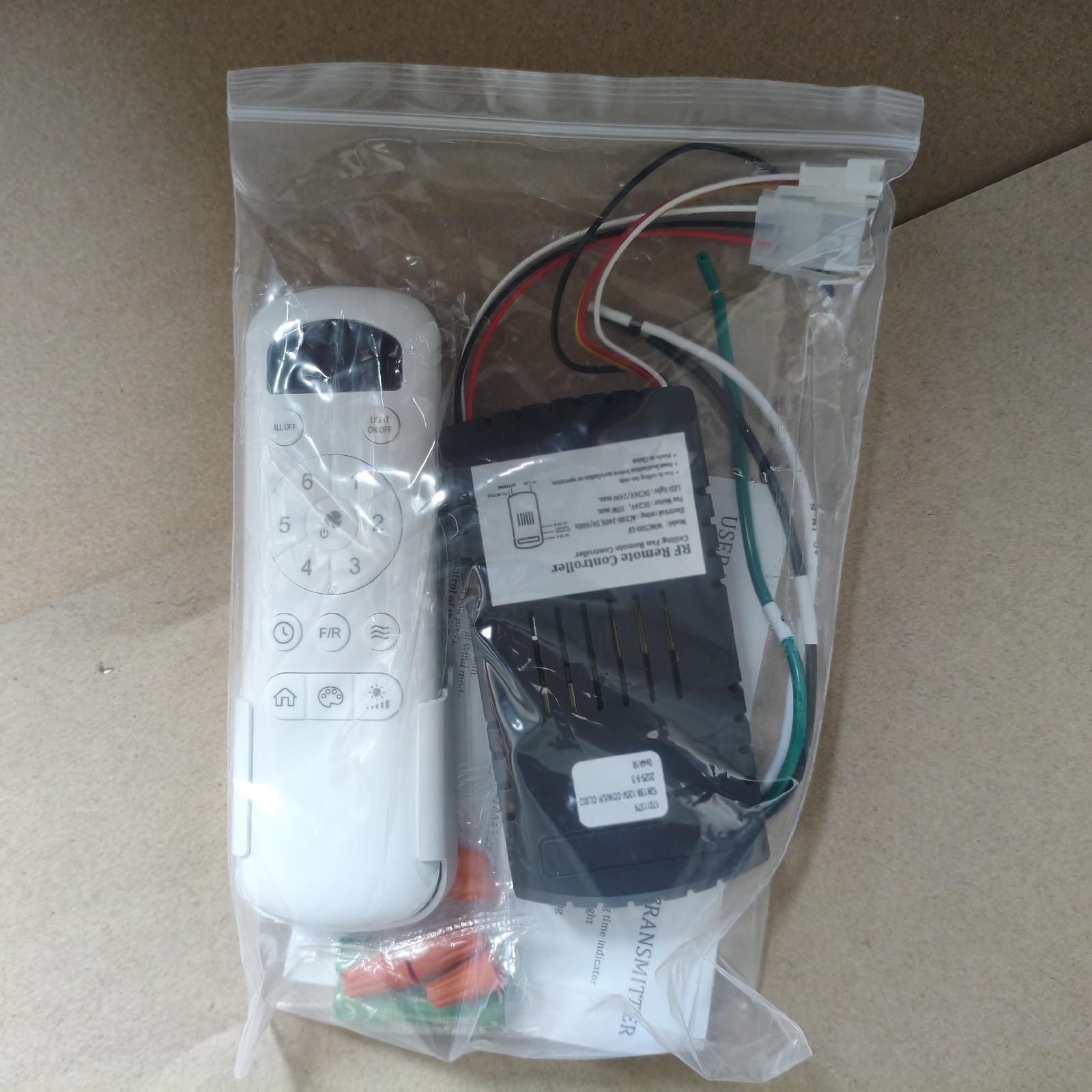 Remote & Receiver Kit for Ceiling Fan KBS 5247 52144 52K076 52K077 52245 52K012 gallery