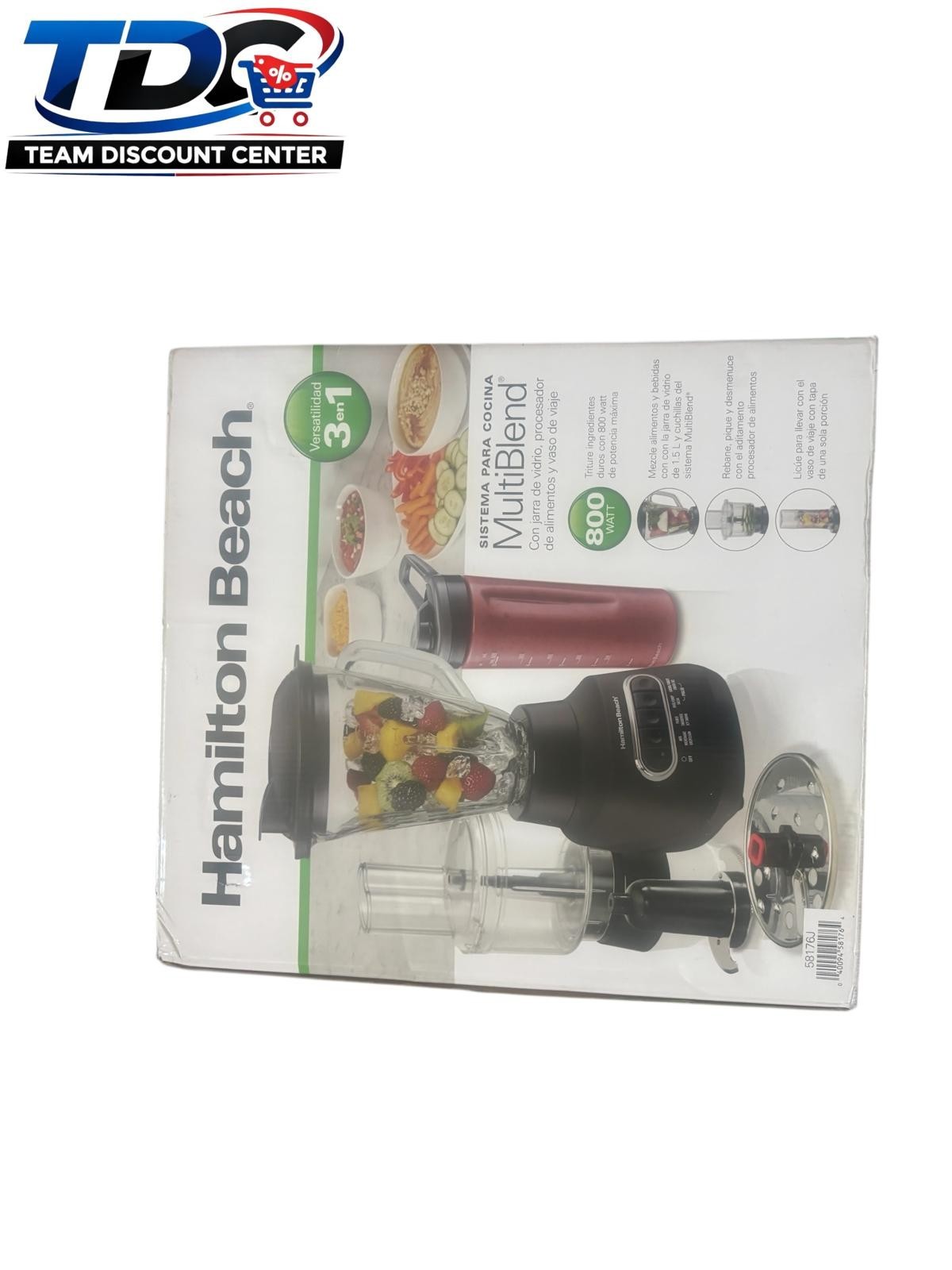 Kitchen System Blender Multiblend Fruit Juicer Shredder Cup Attachments Chopper gallery
