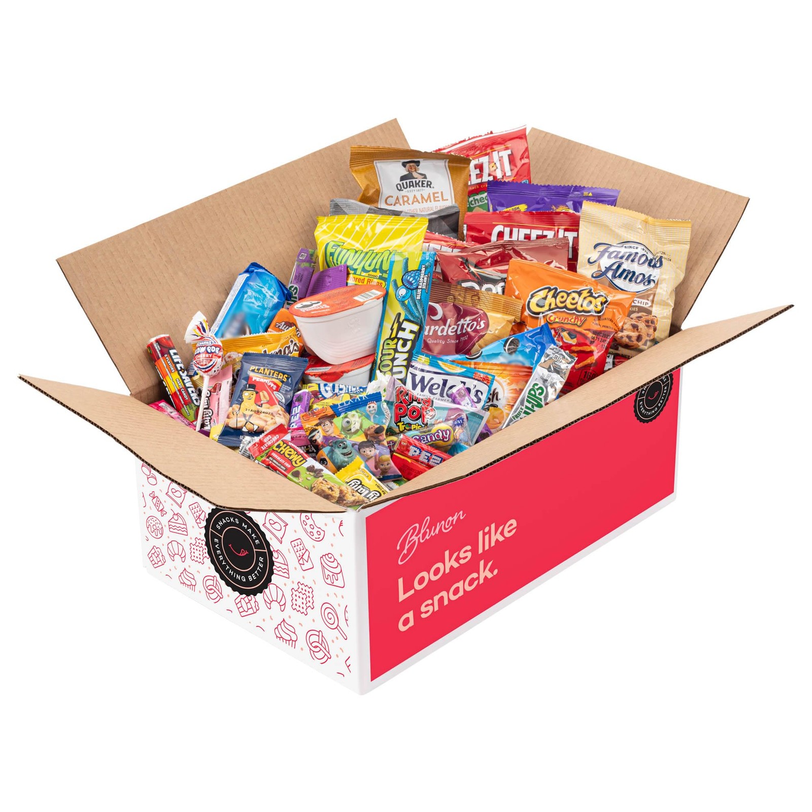 Snack Box Care Package Snacks Variety Pack Gift Chips, Candy, Cookies, Crac... gallery