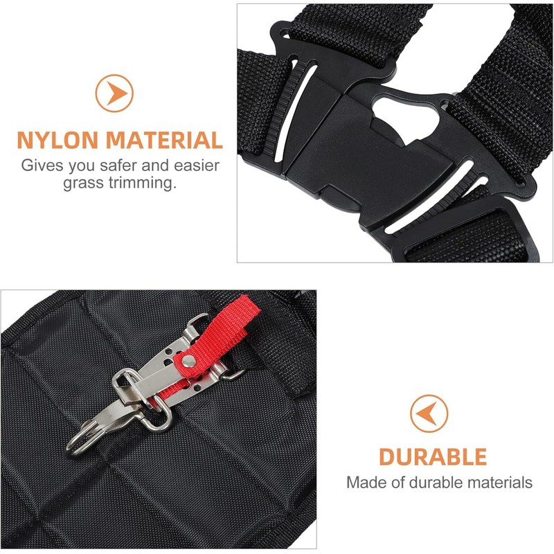 Trimmer Double Shoulder Strap Padded Belt for Brush Cutter Trimmer Adjustable gallery