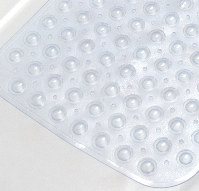 SlipX Solutions Extra Long Bath Mat: 39" Clear Bathtub Mat with Suction Cups gallery