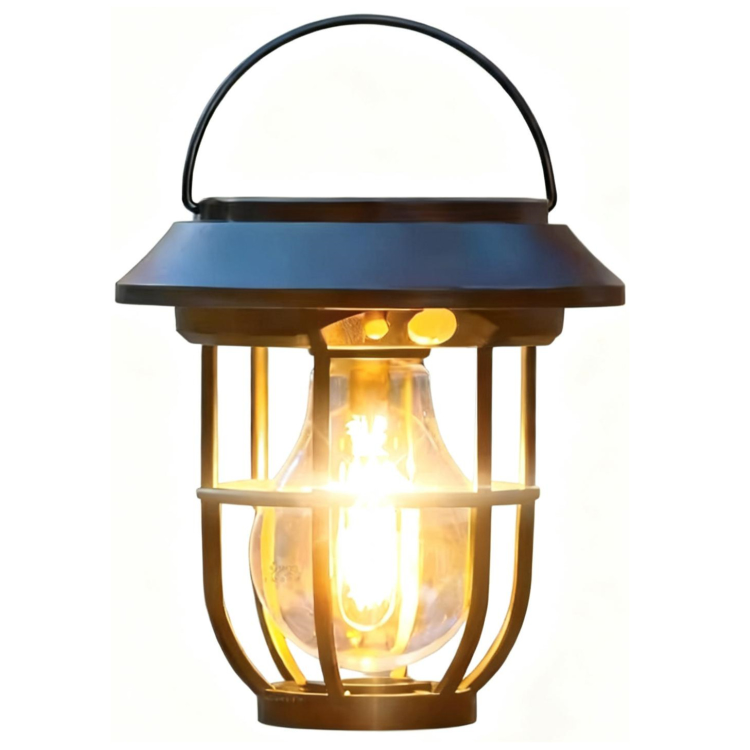 Protable LED Solar Motion Sensor Light Outdoor Garden Solar Lantern Hanging Lamp gallery