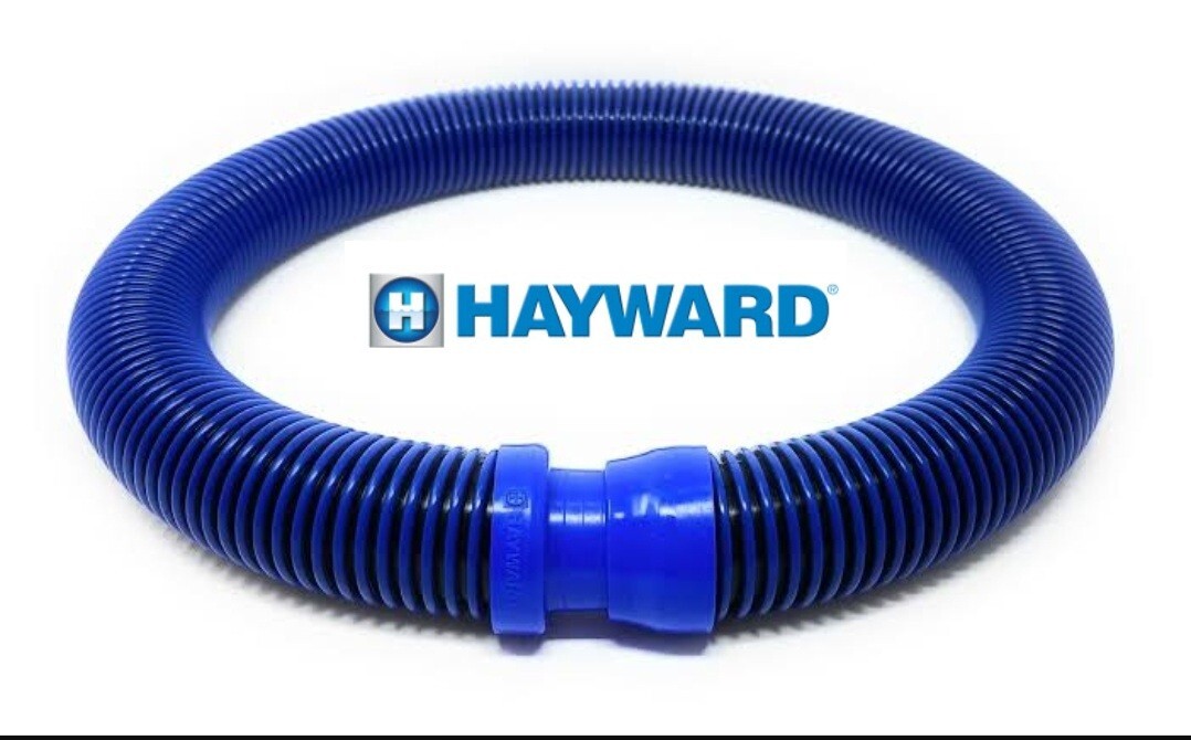2 x Hose 1m - Genuine Hayward Navigator V-Flex / PoolVac V-Flex Blue & Black gallery
