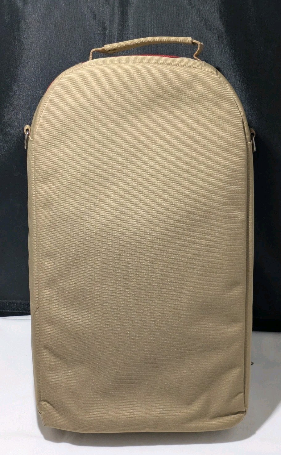 Poler Outdoor Stuff Camp Vibes Excursion Pack & Camera Insert Set In Khaki EUC 5