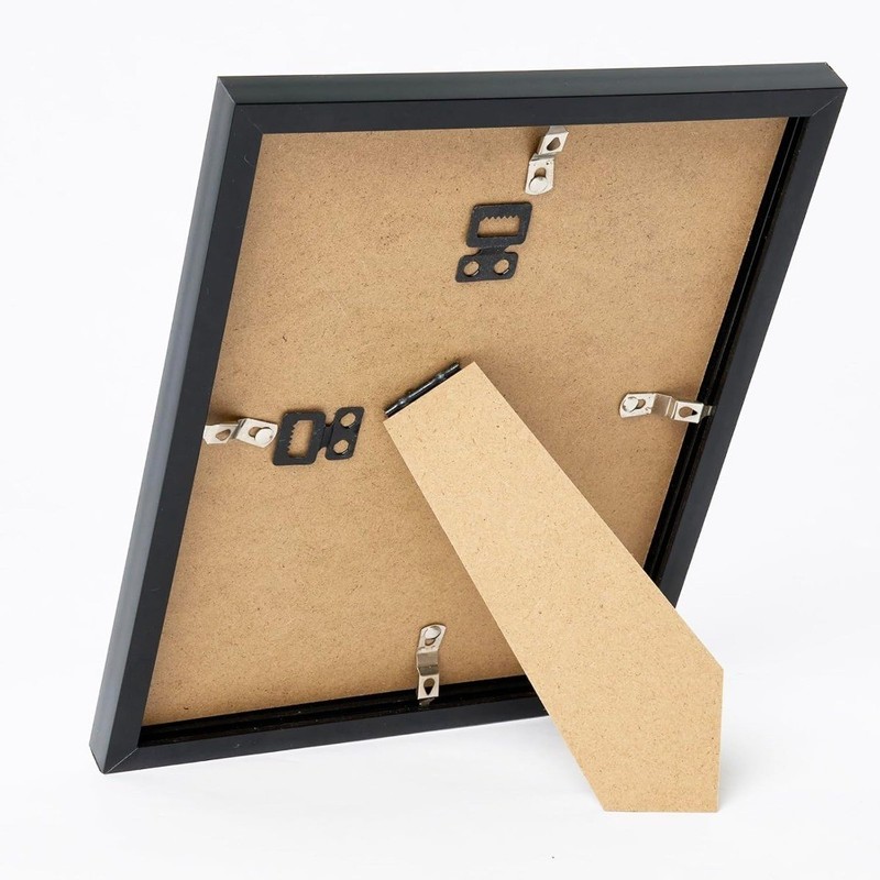 6x8 Picture Frame Black for Wall or Tabletop Display, Horizontal and Vertical gallery