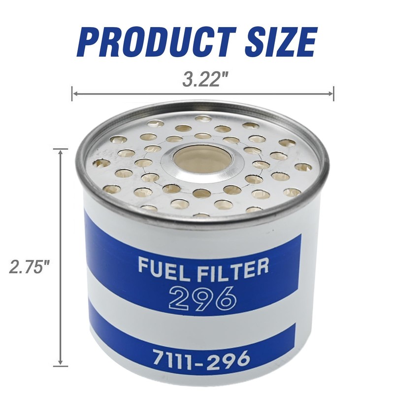 Fuel Filter w Gaskets Ford Tractor 2000 3000 4000 5000 7000 EDPN9N074AA gallery