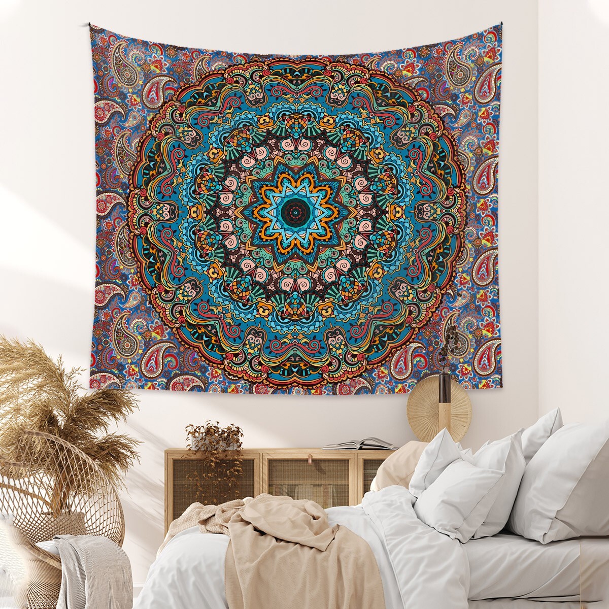 Wall Hanging Mandala Tapestry Deco Hippie Mandala Throw Boho Bedspread Cover gallery