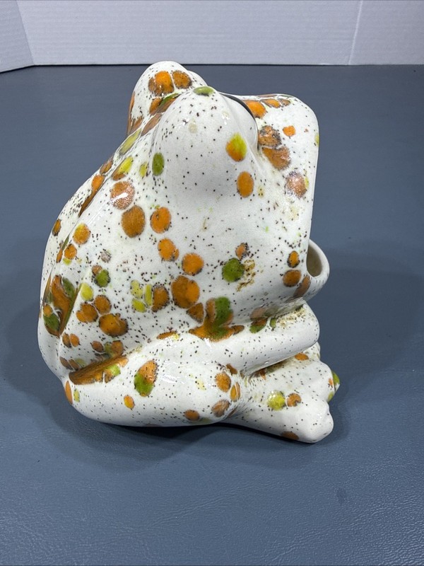 Ceramic Frog Sponge Holder Fall Colors Theme Decorative gallery