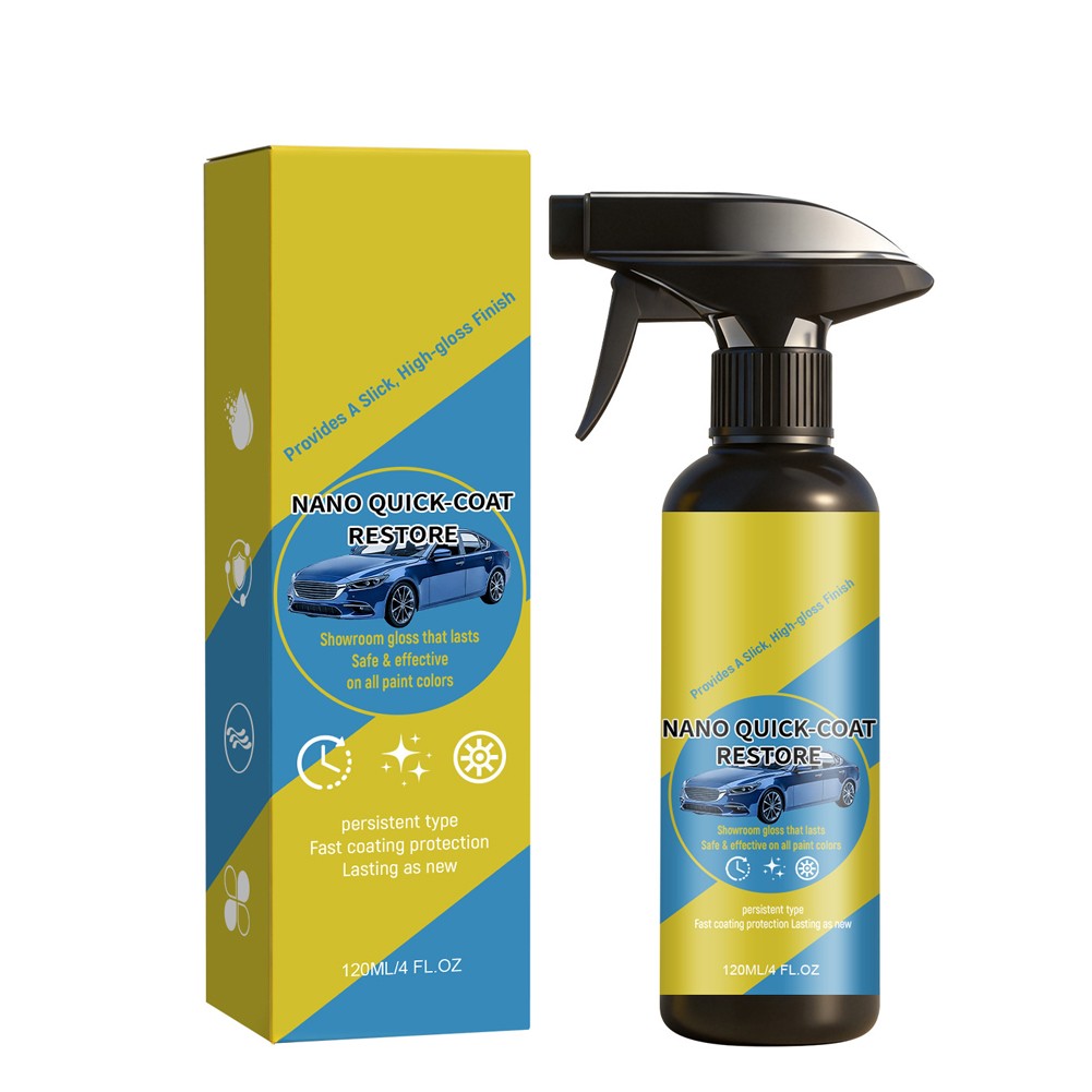 1~3PCS Nano Quick Coat Restore Spray Fast Coating Protection for Car 120ml gallery