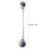 4 in 1 Reversible Ratcheting Wrench, 8-10-12-14MM Double Box End, 72Teeth gallery
