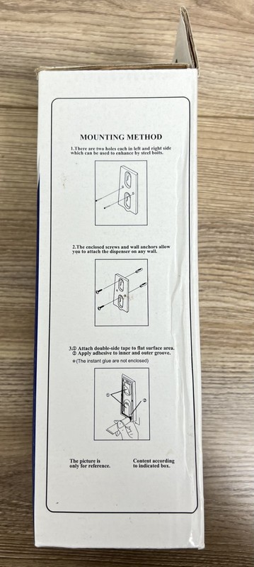 Saco - Wall Mounted Soap Dispenser - Easy Assembly - School, Office gallery