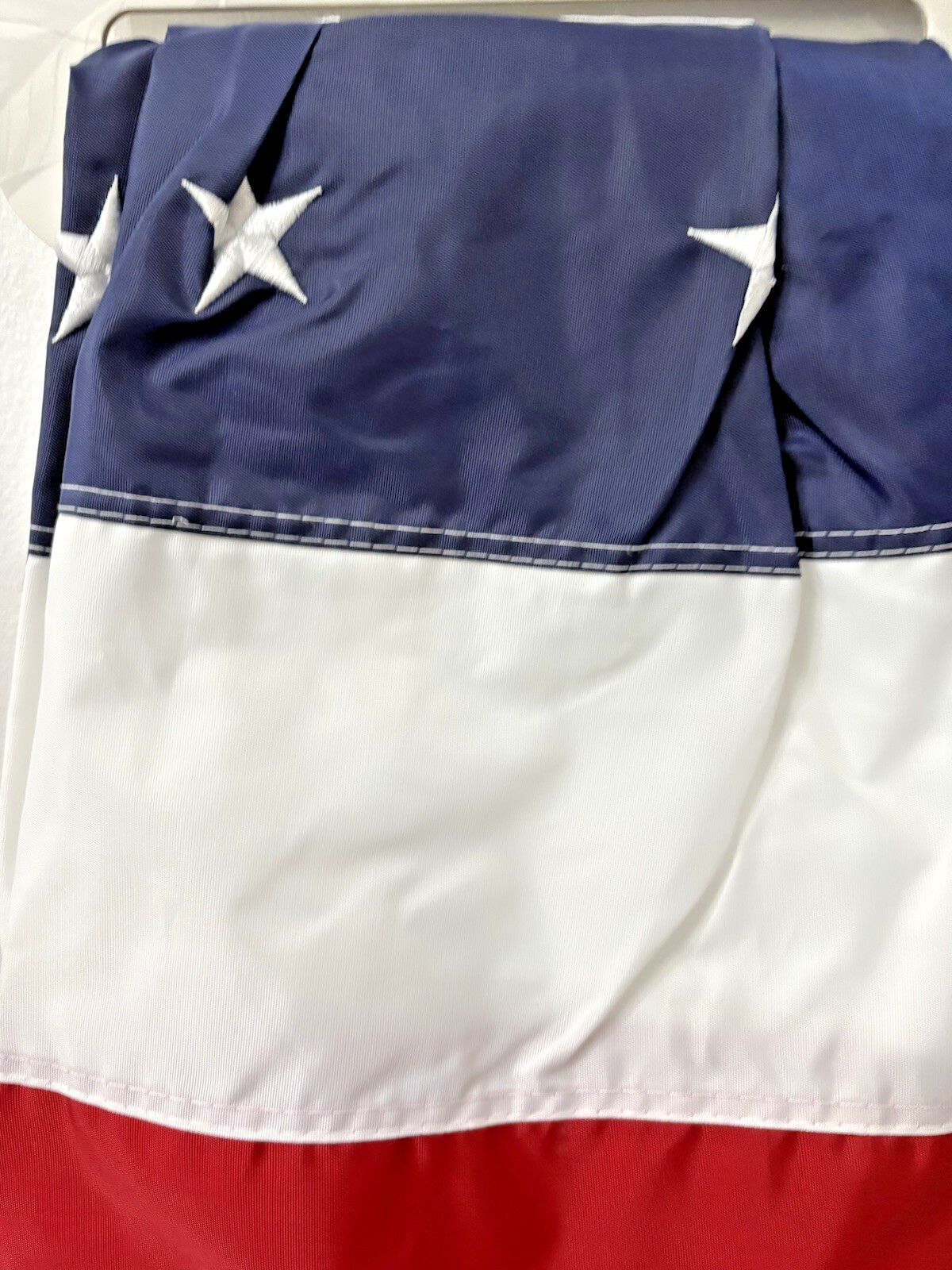Tommy Bahama American Flag Bunting Embroidered 27 X 58" July 4th Patriotic gallery