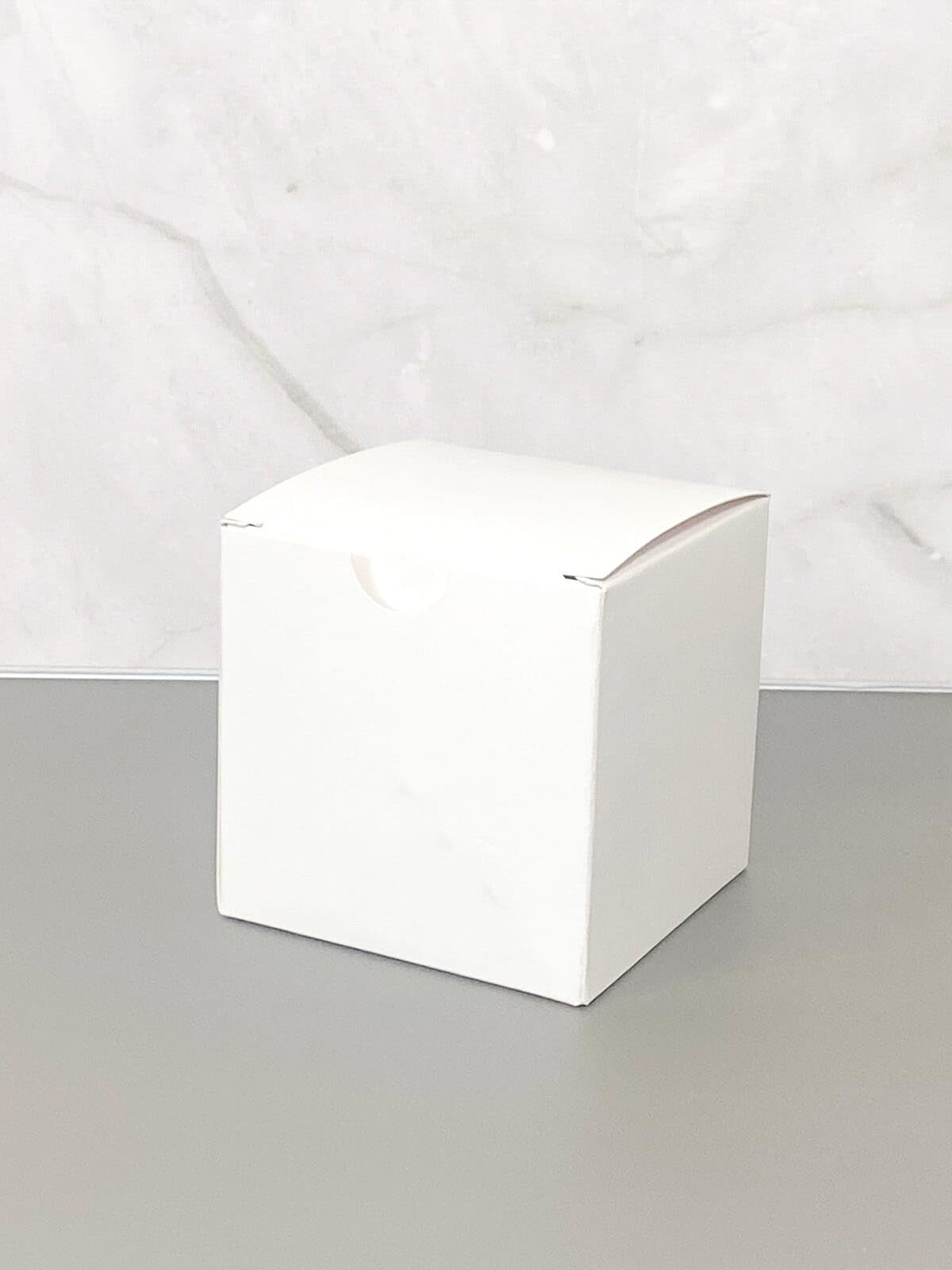 100 pack White Boxes 3x3x3 Inches Gift Boxes with Lids Small Cardboard boxes ... gallery