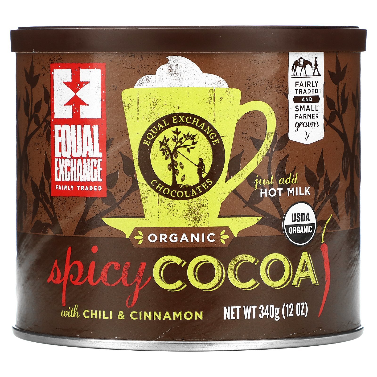 Organic, Spicy Cocoa with Chili & Cinnamon, 12 oz (340 g) gallery