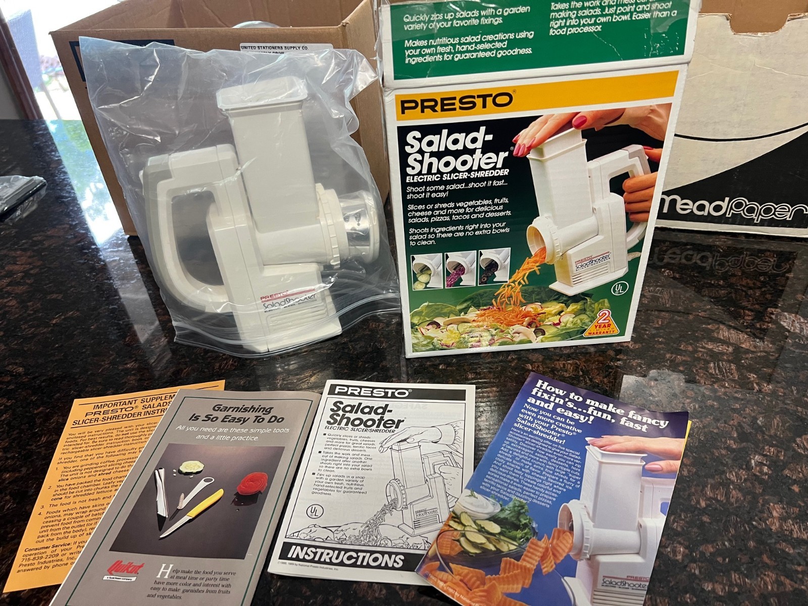 Presto Salad Shooter Electric Slicer (Open Box) gallery