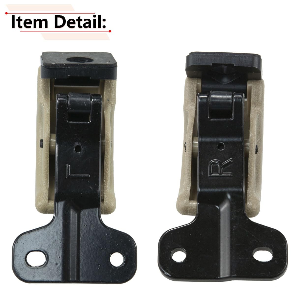 1Pair Rear Quarter Window Latch for Toyota Tundra 2000-2006 Tan gallery