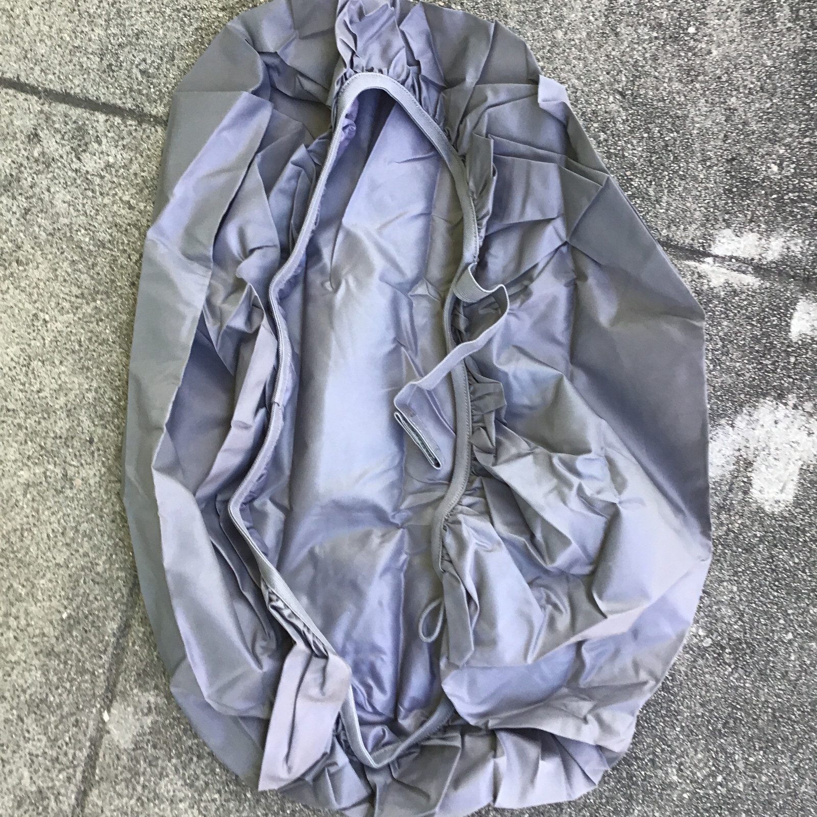 REI Co-op Back Pack Rain Cover Gray 2