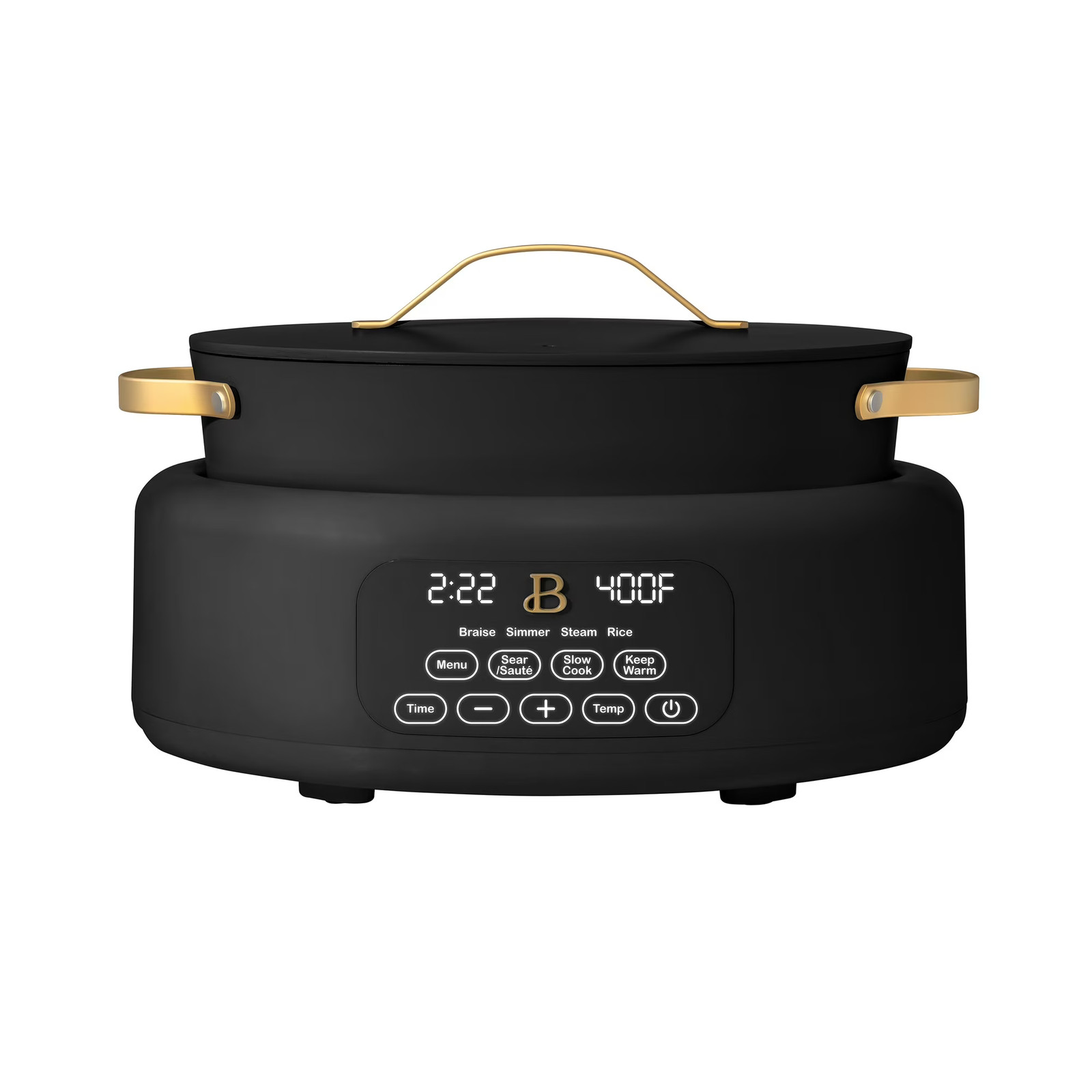 Beautiful 10 in 1, 6 Qt Electric Multi-Cooker, Black Sesame by Drew Barrymore gallery