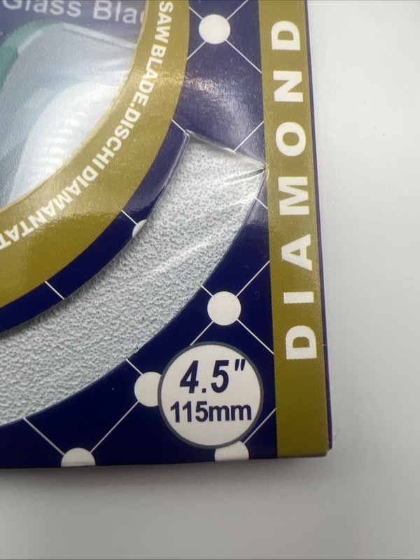 2 New SHDIATOOL Diamond Cutting Discs Grinder Wheel Saw Blade 4.5. 115mm gallery