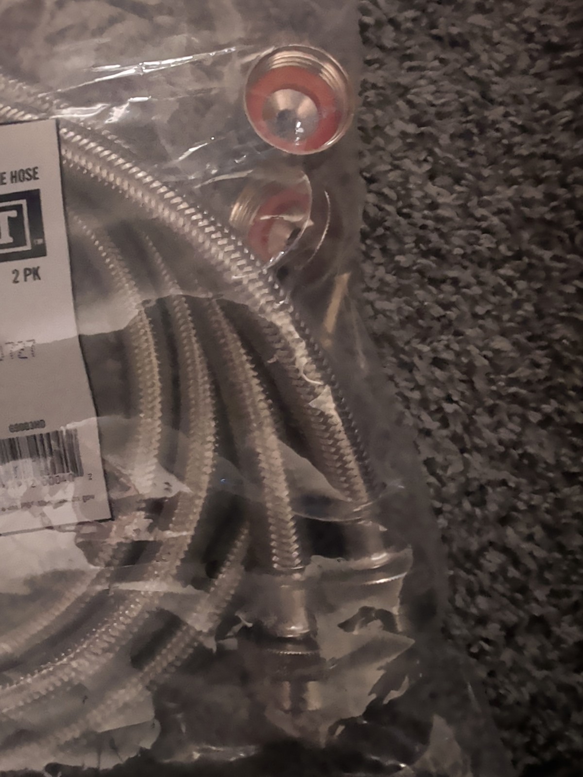BRAND NEW Everbilt 4 ft. Stainless Steel Washing Machine Connector (2-Pack) gallery