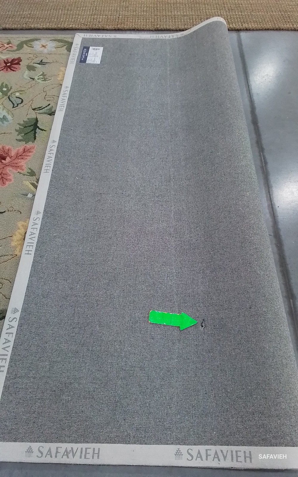BEIGE 8'-0" x 10'-0" Hole in Rug, Reduced Price 1172801280 HK311C-8 gallery