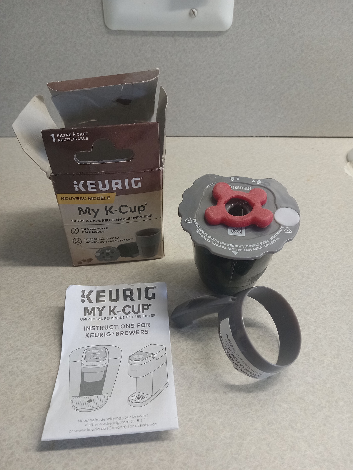 Keurig My K-Cup Universal Reusable Coffe Filter Multistream plus Instructions gallery