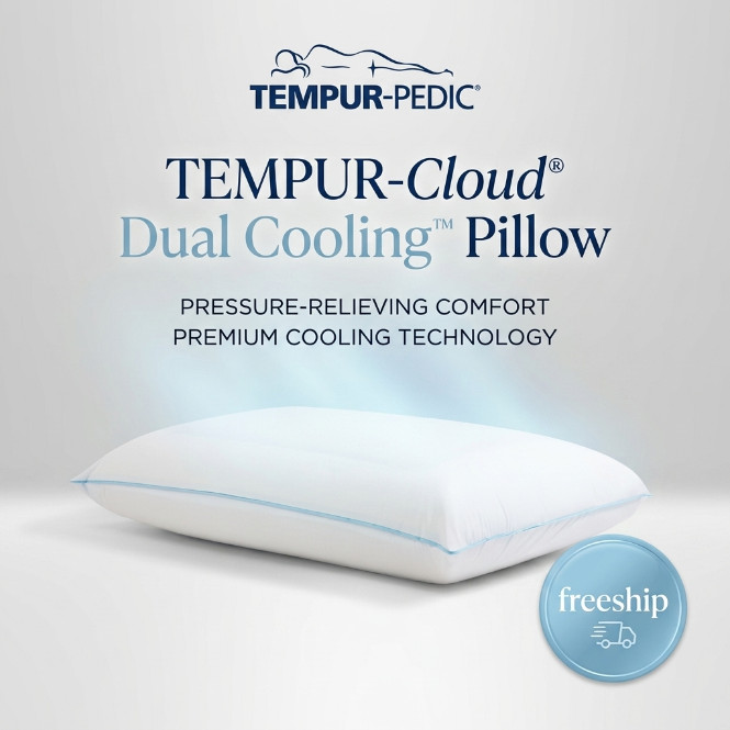 TEMPUR-Pedic TEMPUR-Cloud Dual Cooling Pillow