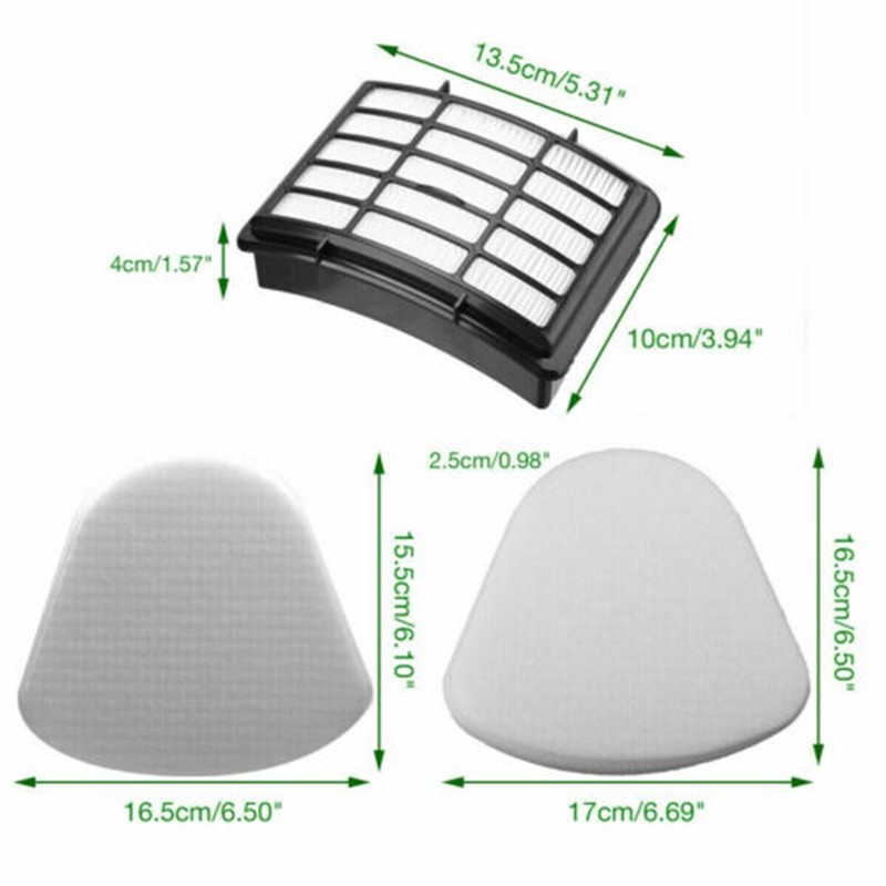 Highly Efficient Foam Filter Kit Compatible with For Shark NV350 NV351 gallery