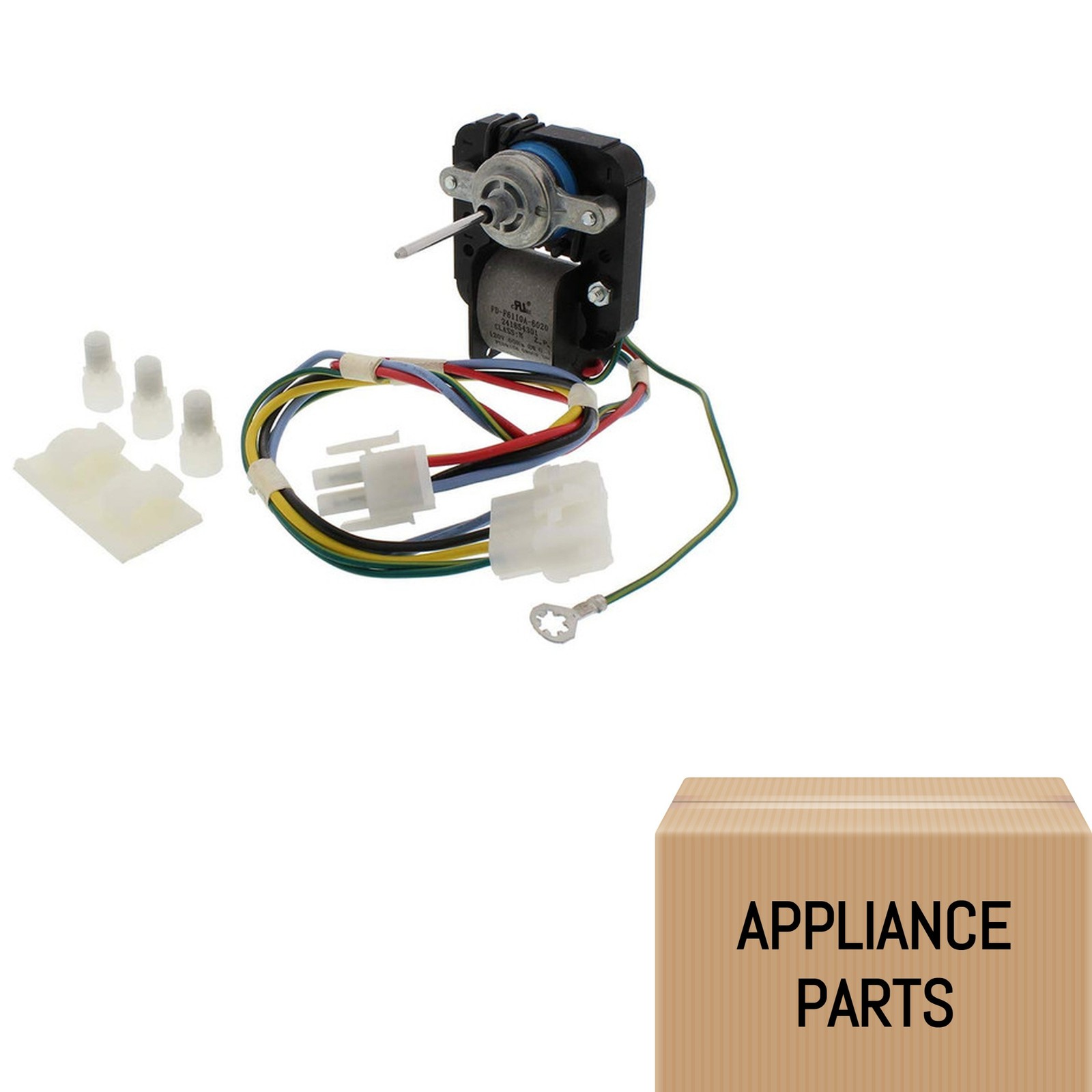 9389143-D For Frigidaire Refrigerator Evaporator Fan Motor Asy Part # Model gallery