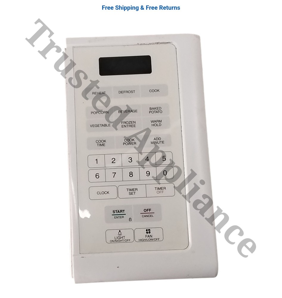 Microwave Control Panel Console 3572W1A113 White