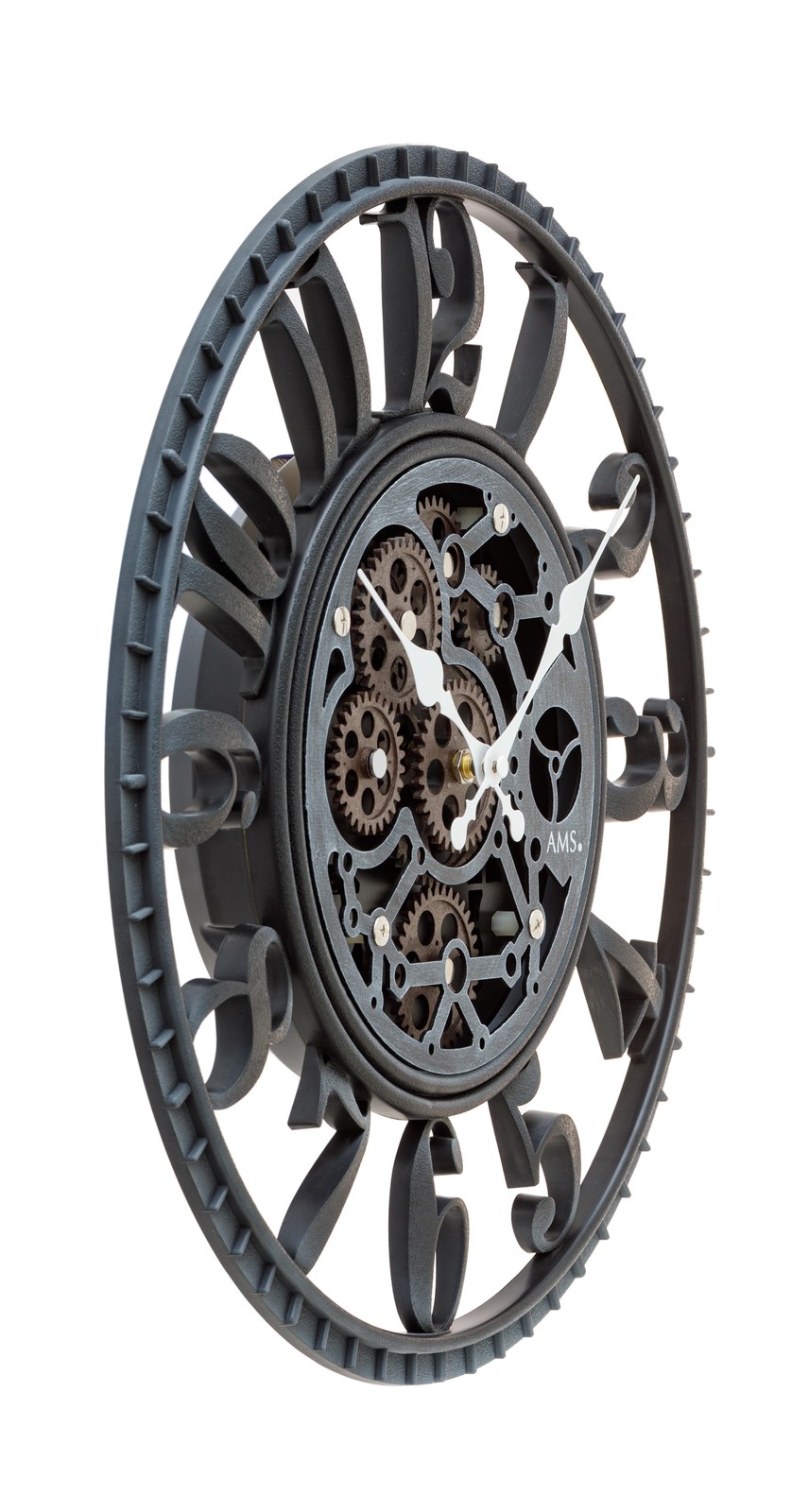 Modern Wall Clock with Quartz Movement by AMS gallery