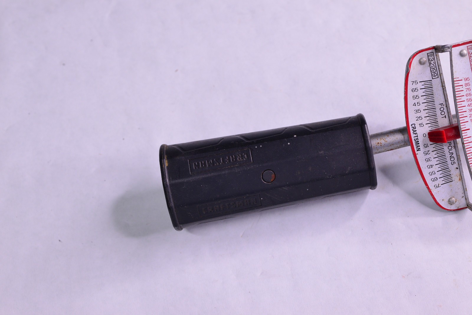 Vintage Craftsman Beam Style Torque Wrench Model 932999 0-75 LB Range 3/8" Drive gallery