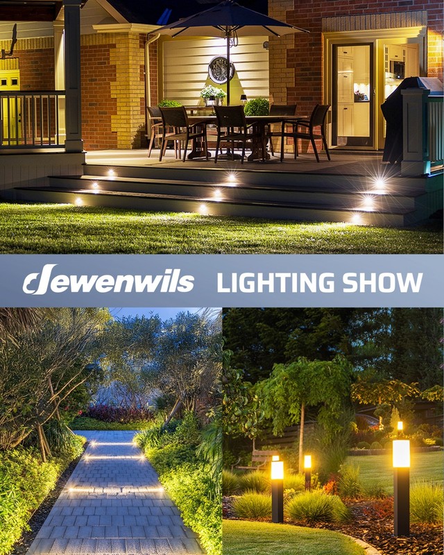DEWENWILS 200W Low Voltage Landscape Transformer with 2 Zones, 120V AC to 12V DC gallery