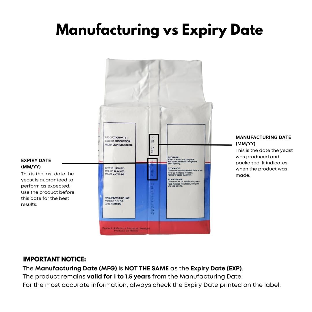 Red Star Active Dry Yeast 2 Pound Pouch FREE SHIPPING USA ONLY gallery