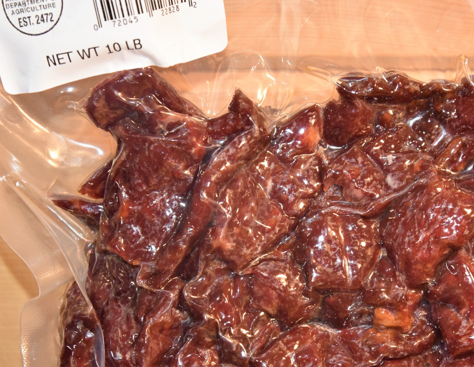 SPICY Red Pepper BEEF Kippered Bits BULK 10 Pounds Dakota Trails FAST SHIPPING gallery